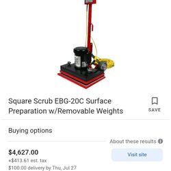 Commercial Floor Buffer