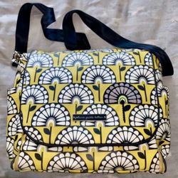 Petunia pickle bottom diaper bag yellow black