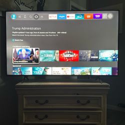 Hisense 60” TV W Remote And Smart tv 