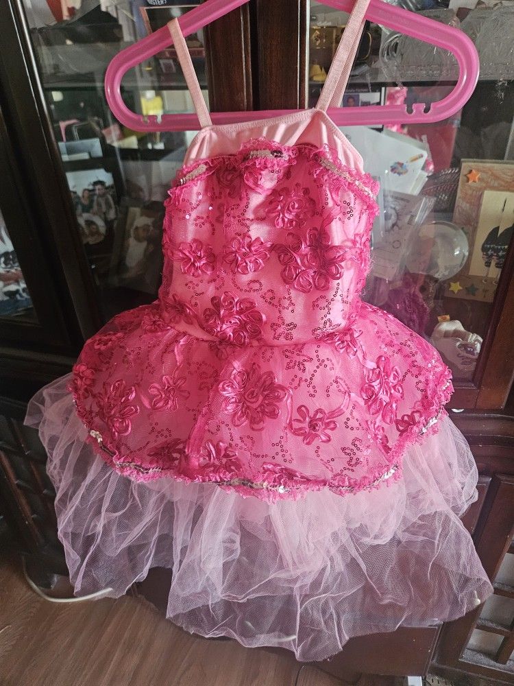 Beautiful Pink Dress For Little Girl