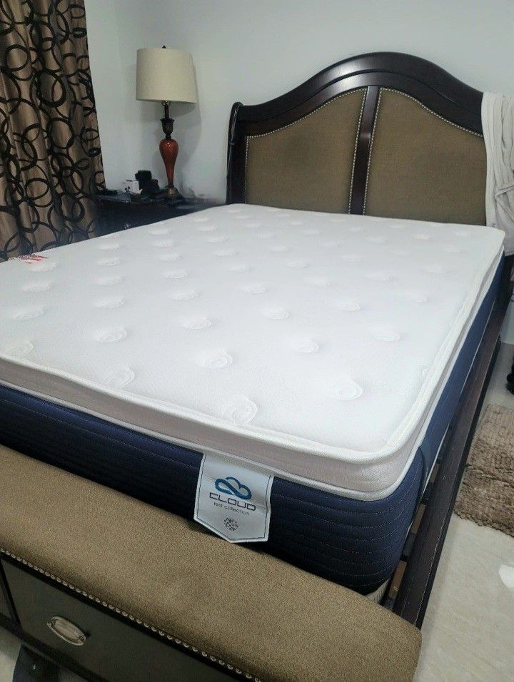 NEW QUEEN LUXURY PILLOW TOP MATTRESS 😊 Available in KING size 👌