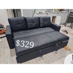 Convertible Sleeper Sofa With Pull Out Bed  - Limited Time Offer 