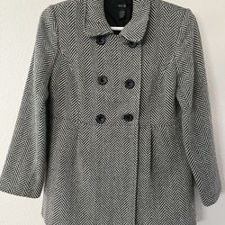 Peplum Wool Blend Jacket