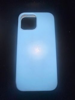 iphone 12 pro max light blue case