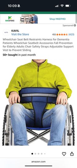 Wheelchair Seat Belt