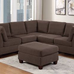 New Modular W/ Ottoman 