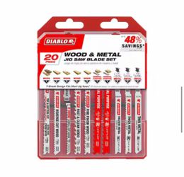 DIABLO T-Shank Jig Saw Blade Set (20-Piece)