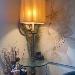 Lamp With Table.