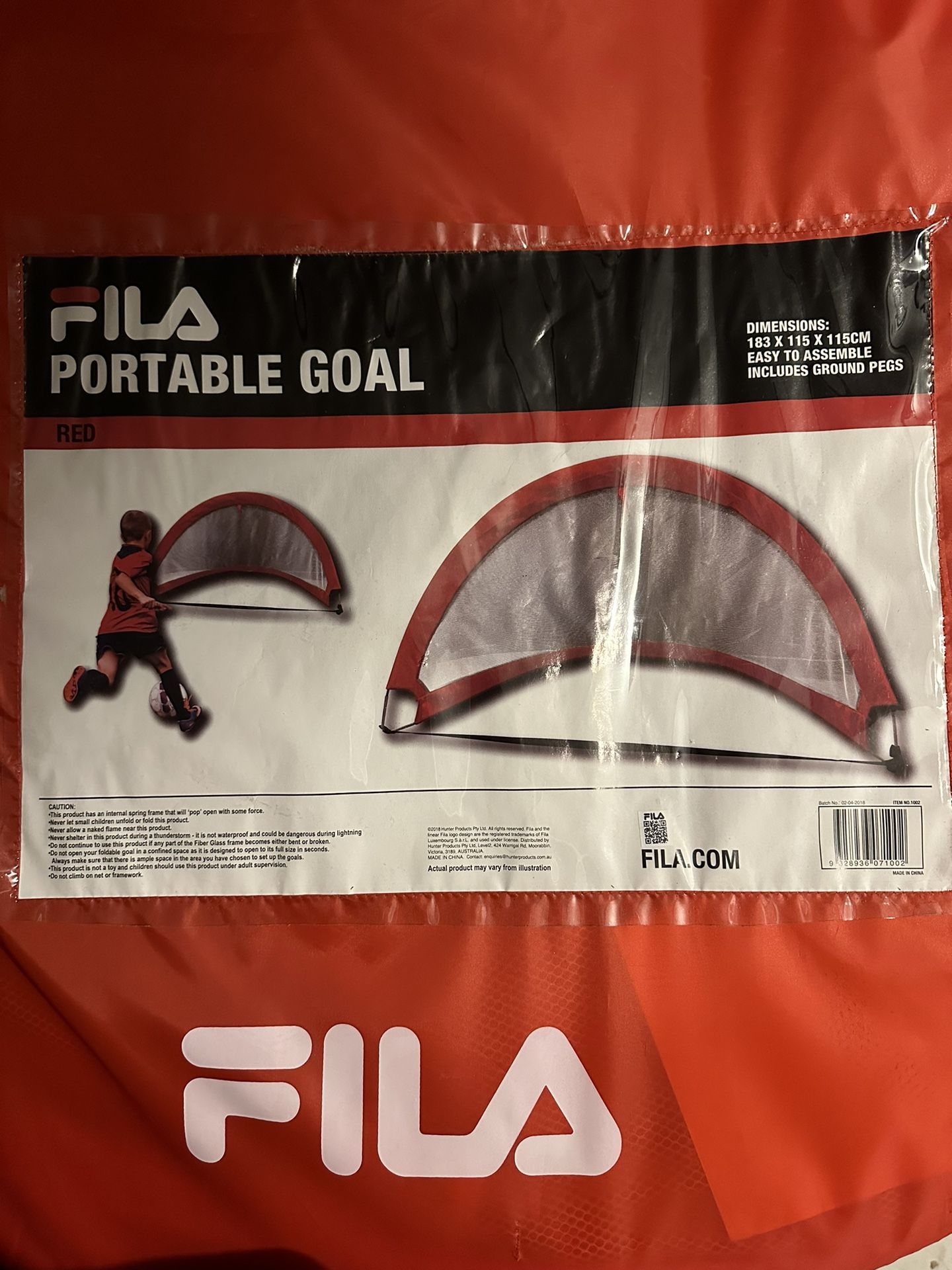 ~NEW FILA Portable Soccer Goal~$15