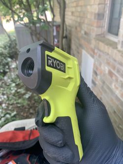 RYOBI temperature gun.