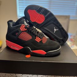 Retro 4 Red Thunder Size 10.5 New In Box