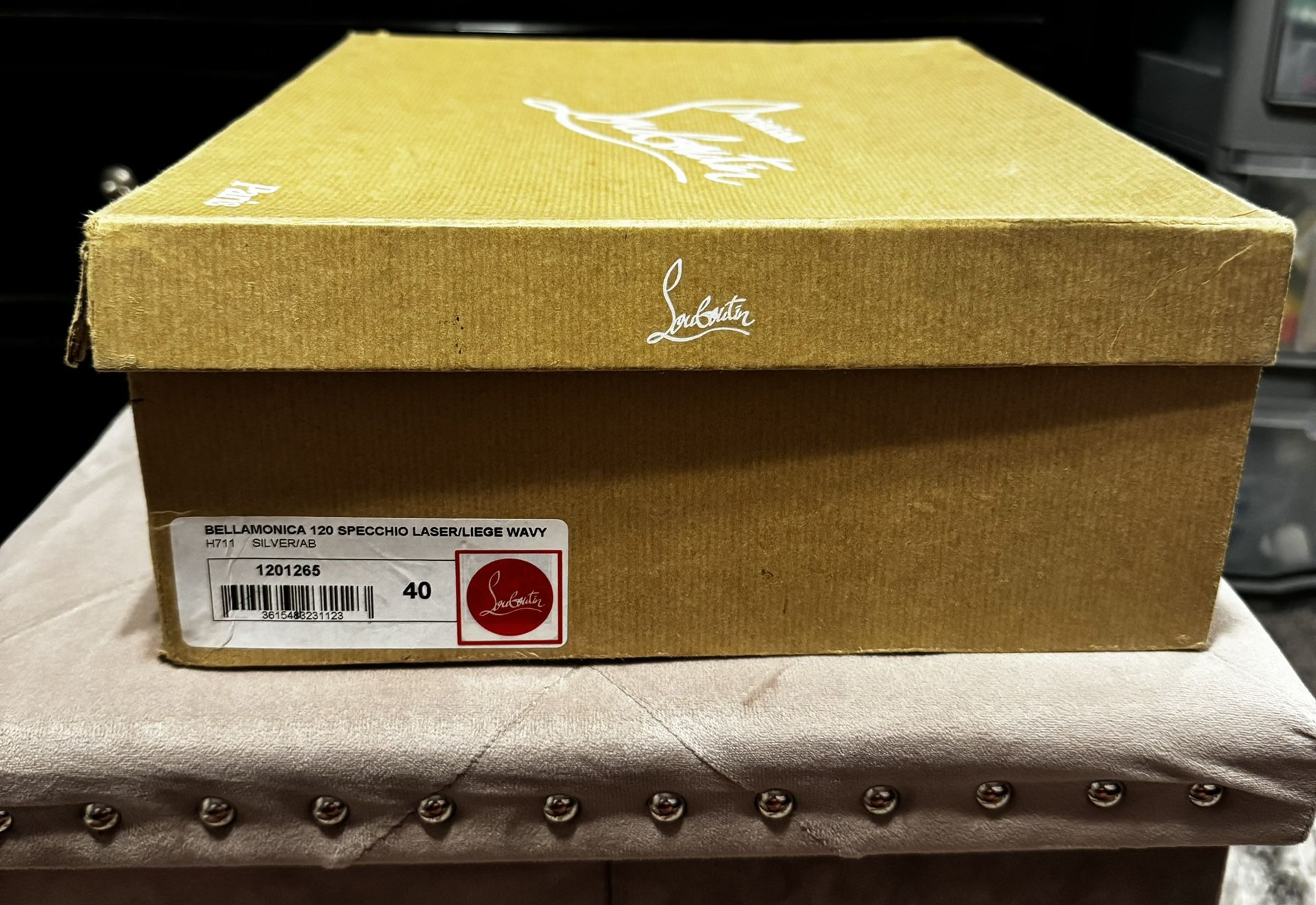 Christian Louboutin 120 Ladies Bellamonica size 40 (New w/box & 2 dust bags