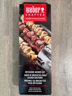 Weber Crafted Rotisserie Skewer Set