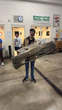 1998 Ford Escort Zx2 Ash Gold Front Bumper
