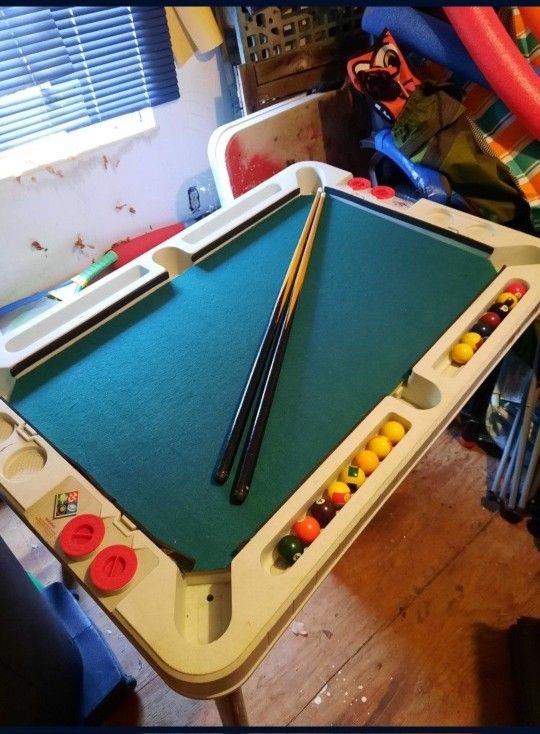 Kids Pool Table Fisher Price