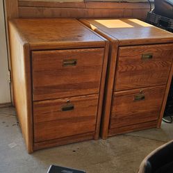 Filing cabinets with locks