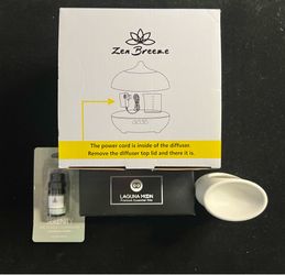 Essential Oil Diffuser w/ 7 Essential Oils (Laguna Moon and Serenity)
