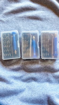 3-Pack 25-in-1 Precision Screwdriver Repair Tool Kit for Phones, Laptops & Electronics