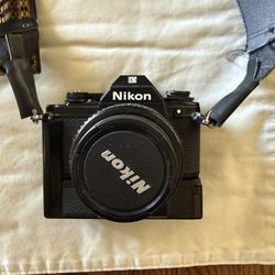 Nikon EM 35mm SLR Film Camera