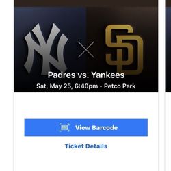 Padres vs Yankees 