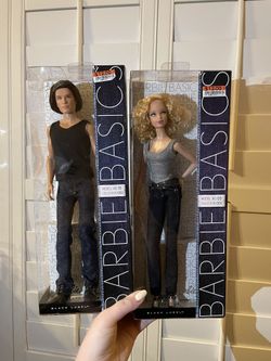 Rare Collectible Barbie Basics Ken And Barbie