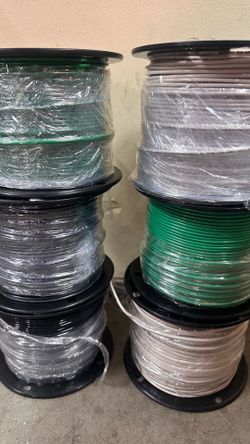 500’ - wire #12 solid 80$ each