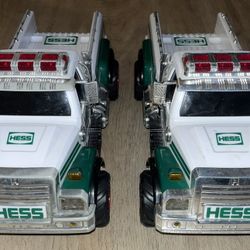 2011 Hess Toy Truck And Race Car