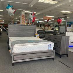 Blowout furniture MEMORIAL DAY SALE beautiful 5pc bedroom set 45% OFF. WE DELIVER