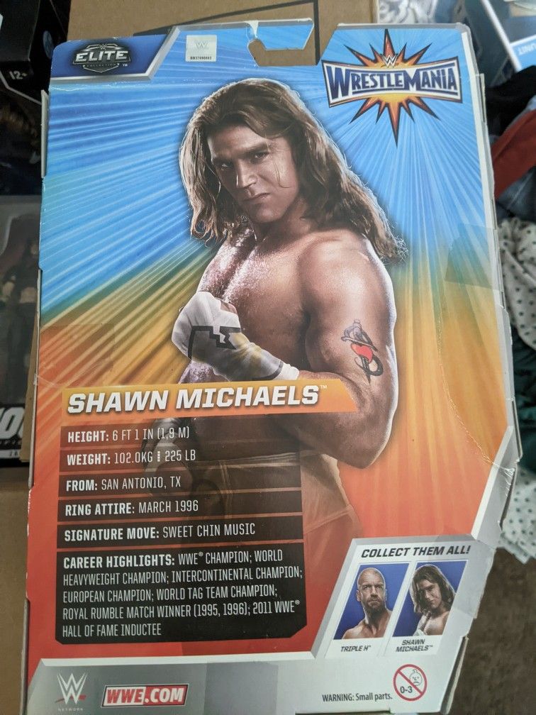 WWE Elite Shawn Michaels WrestleMania
