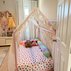 Skyler metal montessori bed