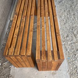 Wood Benches