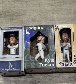 LA Dodgers Bobblehead Set of 3