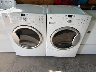 Washer machine and electric dryer GE