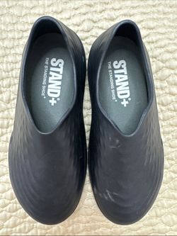 Stand+ Antigravity Professional Comfort Slip On ShoesBlack Men's 6 Women's 8