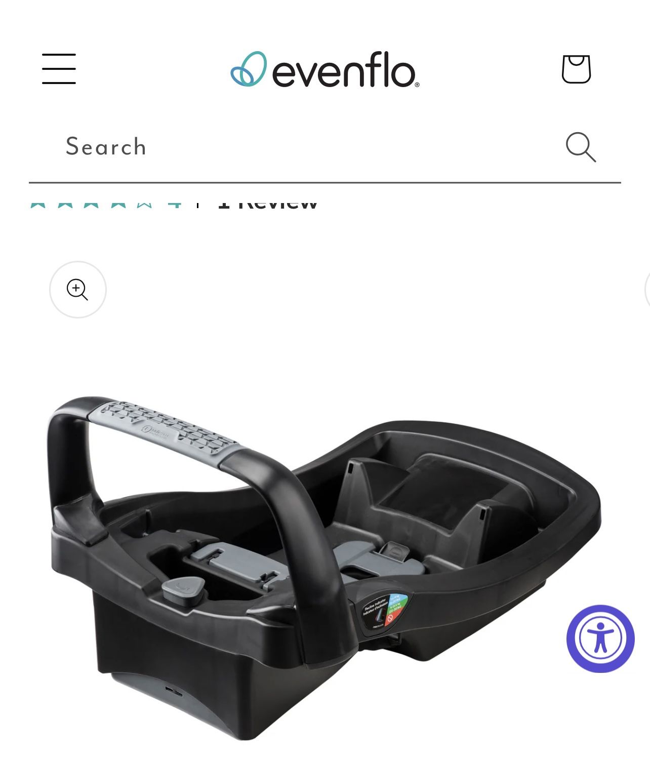 EVENFLO INFANT CAR SEAT BASE 