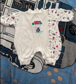 Vintage Baby Romper Onesie