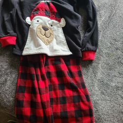 Polar Bear Jammies Size 8