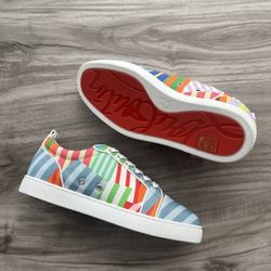 Christian Louboutin Orlato Low  Pattern NEW size 9 (42 EU) Men’s