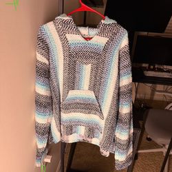 Blue Poncho 