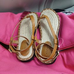 Coach Sandals 6.5 Brand New Never Used!