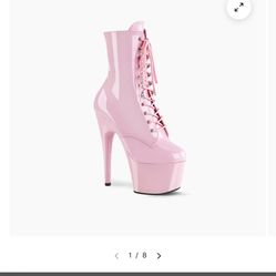 Baby Pink PLEASER  Adore Platform Heels