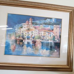 32"X 40" Aquarelle Pucture
