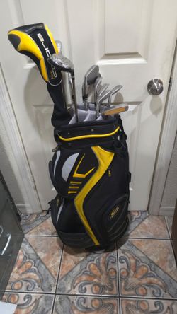 Complete Cobra Golf Set + 2020 Cobra Ultralight Cart Bag Driver Woods Irons Putter RH
