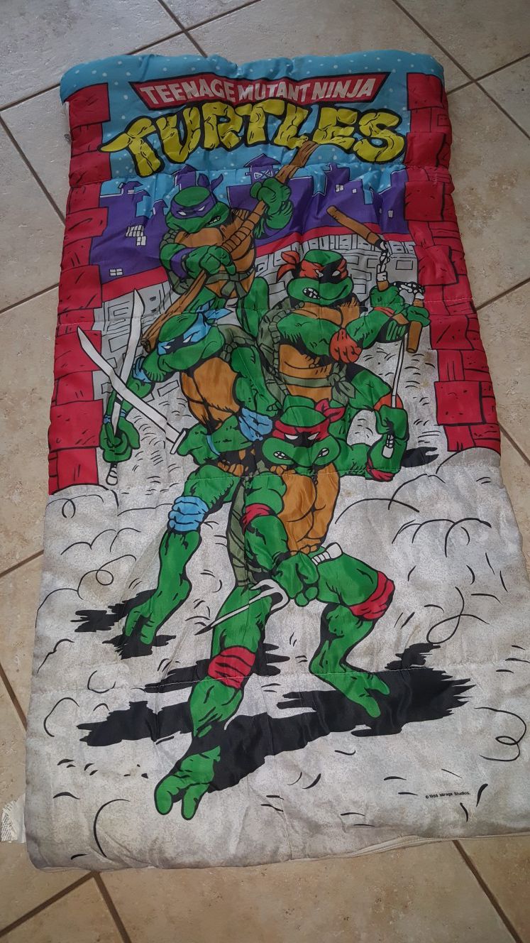 Ninja Turtle sleeping bag