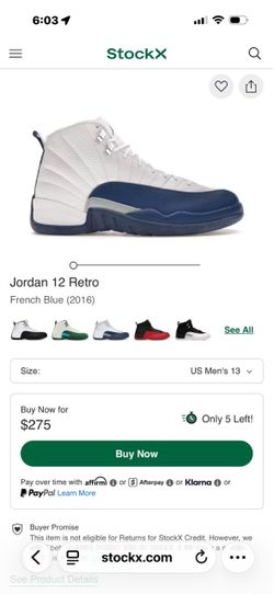 Jordan 12 retro