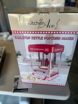 Kitchen Ace Tabletop Kettle Popcorn Maker