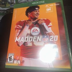 Madden NFL 20 CIB - Xbox one