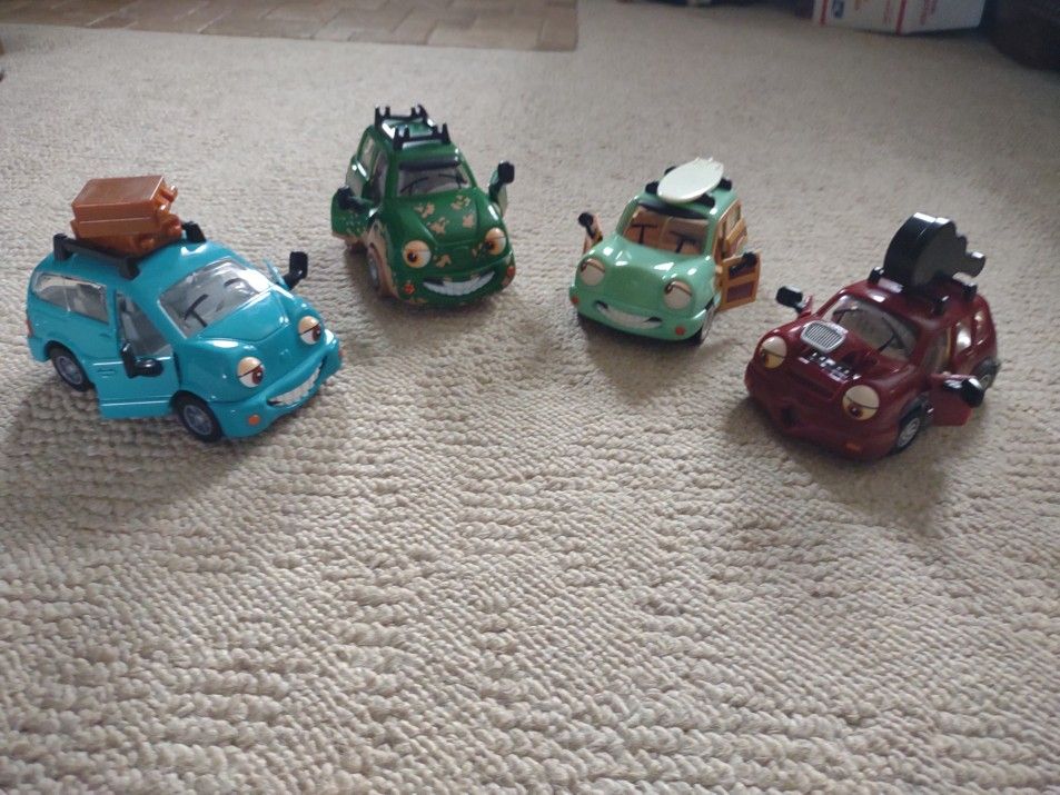 Chevron Cars Lot of 4