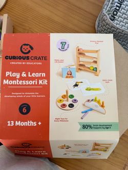 Curious Crate Play & Learn Montessori Kit