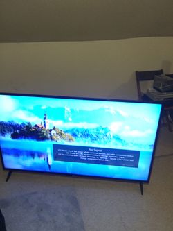 65 Inch LG Flat smart Tv Has Legs 
